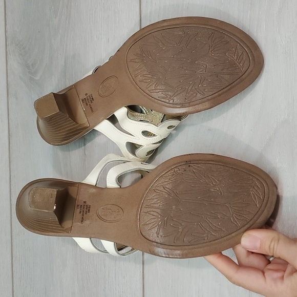 Euro By Sofft Womens Maya Comfort Leather Heels Sandals shoes sz 8M - Picture 13 of 14